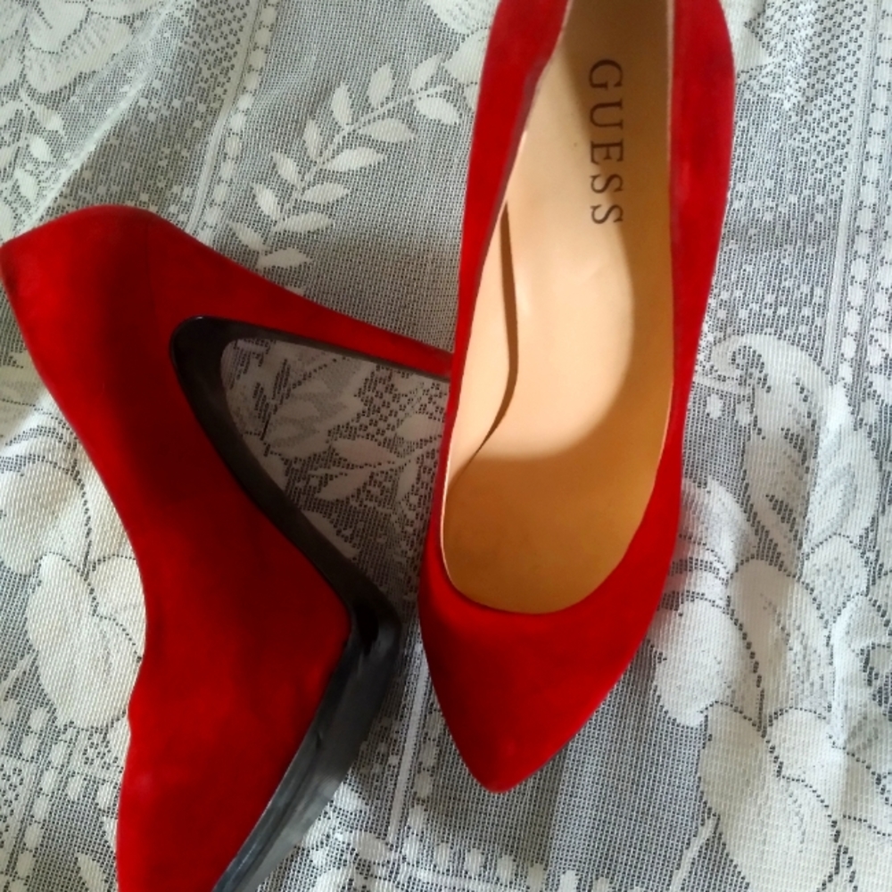 Guess Red Heels